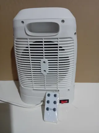 Calefactor SilverCrest Blanco y Gris