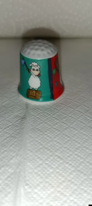 Colección 11 dedales decorativos