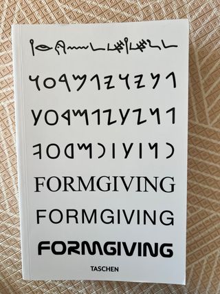 Libro Formgiving
