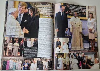 Revista HOLA, especial papa Francisco.