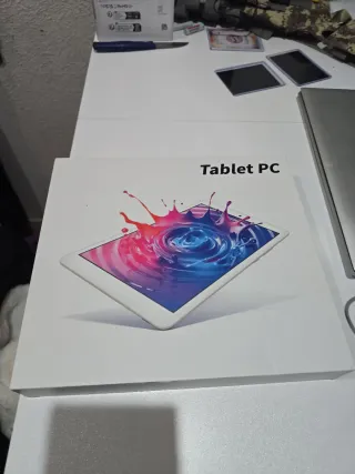 Tablet PC Infantil Verde y Blanca