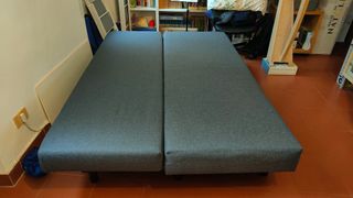 Divano letto Ikea Alvdalen grigio