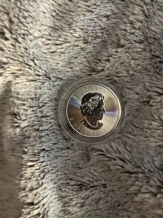 Moneda Plata Maple Leaf 1 Onza 2021