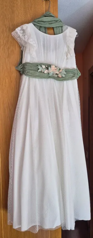 Vestido Coconut de comunión de El Corte Inglés.