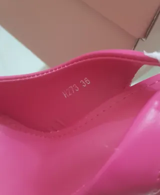 Scarpe fuxia numero 36  tacco 10cm