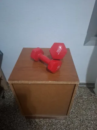 Mancuernas 5kg (Rojas)