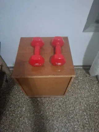 Mancuernas 5kg (Rojas)