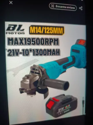 Amoladora angular 125mm sevende por no usar la