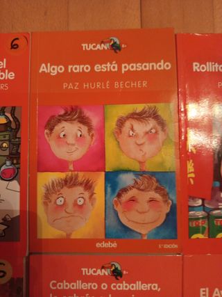 Libros de texto edebe colección TUCAN niños +8