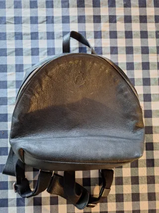 Zaino in pelle nero