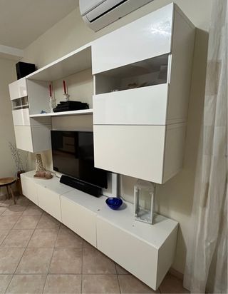 Parete attrezzata Ikea bianca