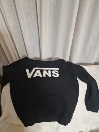 Sudadera Vans Negra con Capucha