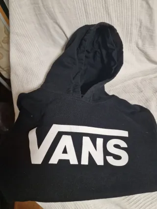 Sudadera Vans Negra con Capucha