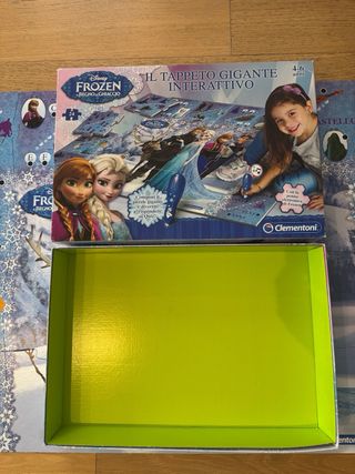 Tappeto Puzzle interattivo Frozen Clementoni