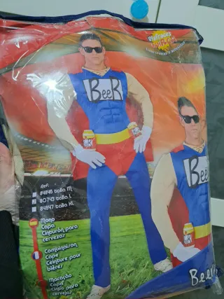 Disfraz Duffman Los Simpsons Talla Única