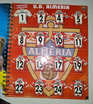 EQUIPO COMPLETO MEGA FÚTBOL MAGNETS ALMERÍA
