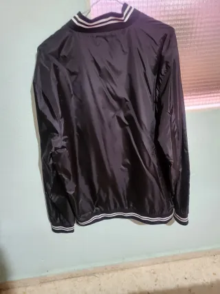 Chaqueta Béisbol Pirates Negra y Dorada