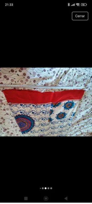 Falda Real Play Estilo Desigual Multicolor