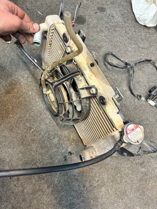 Radiador Yamaha YFZ 450 Quad kuad