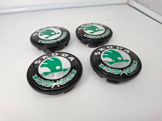 4 coprimozzi Skoda 65mm nuovi