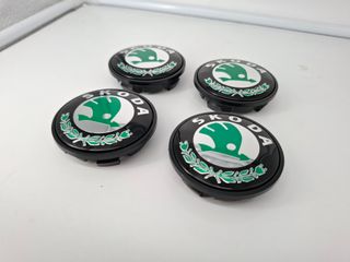 4 coprimozzi Skoda 65mm nuovi