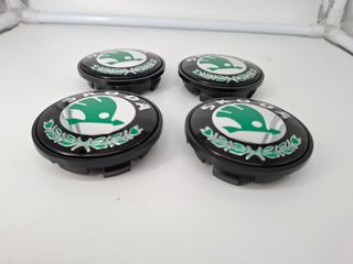 4 coprimozzi Skoda 65mm nuovi