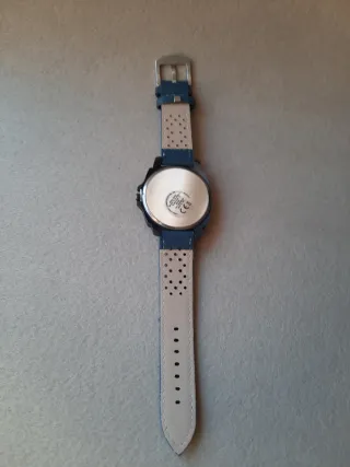 Orologio Qi Watch Uomo Quarzo Blu Bianco