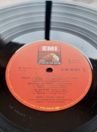 Caja 11 Vinilos Maria Callas Ses Recitals