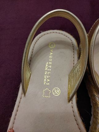 Menorquinas marca Vaquetillas