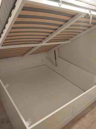 Cama IKEA BRIMNES con almacenaje (desmontada)