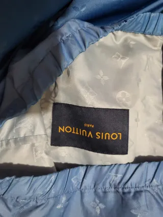 Chaqueta Louis Vuitton Azul con Diseño