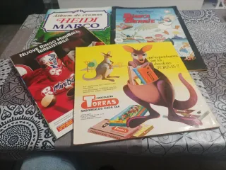 Álbumes de cromos Heidi, Bianca y Calciatori