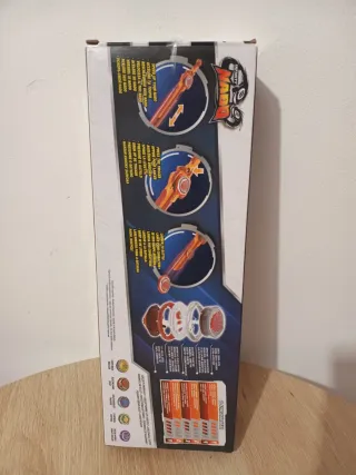 Lanzador de Espadas, peonza Luminosa, para niños