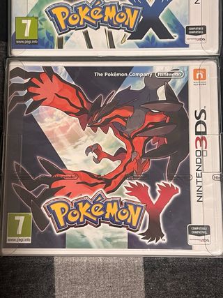 Lote Pokémon X, Y y Zafiro Alfa precintado