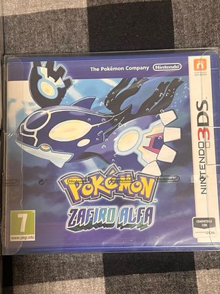 Lote Pokémon X, Y y Zafiro Alfa precintado