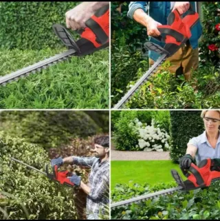 Tagliasiepi Senza Fili 22 Pollici (2 Batterie)