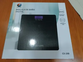 Báscula de Baño Digital Euro Life CD-28B Sin abrir