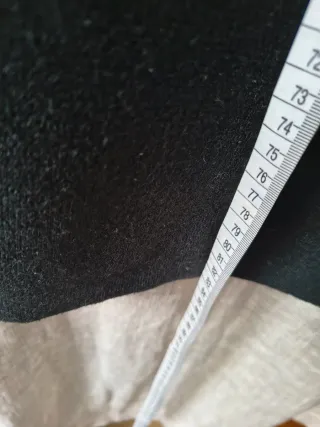 Vestido zara Negro con Pedrería
