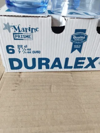 Duralex Prisme Marine 12 bicchieri blu