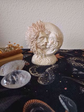 Figura decorativa Sol y Luna