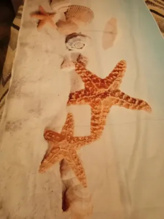 Asciugamano Piaggio Microfibra Beige/Arancio