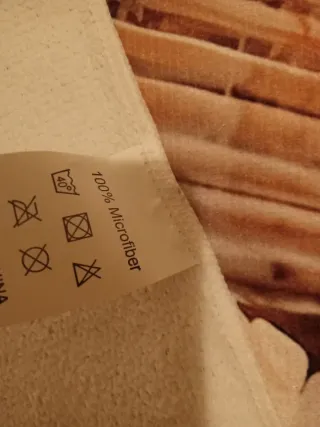 Asciugamano Piaggio Microfibra Beige/Arancio