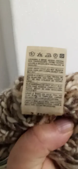 Giacca Sisley lana alpaca Y2K