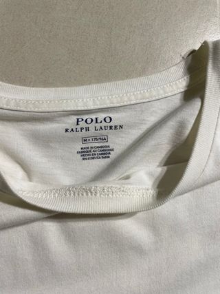 T-shirt Polo Ralph Lauren bianca logo