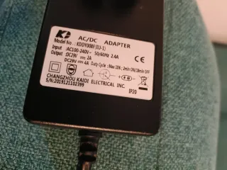 Sillón reclinable tela verde