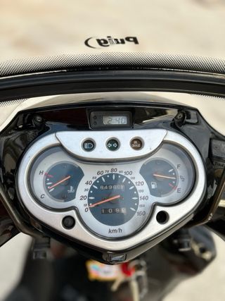 Honda SH125i 2002 ITV hasta 2028. Etiqueta B