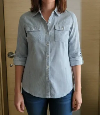 Camicia a righe taglia S