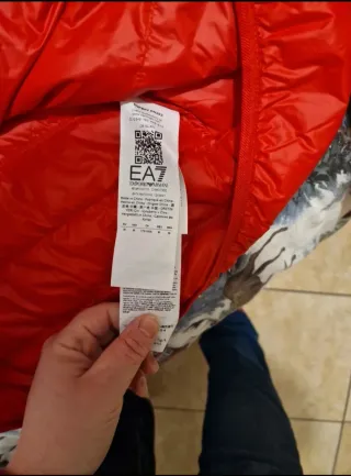 Giubbino EA7 Emporio Armani Rosso