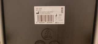 Silla de ducha con respaldo.