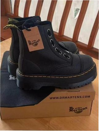 Botas Dr. Martens Cremallera Negra Talla 37